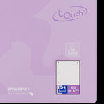 Oxford Touch Pastell Collegeblock A4+ 
#Lineatur dotted, 80 Blatt, 4-fach gelocht, sortiert pastell
