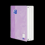 Oxford Touch Pastell Collegeblock A4+ 
#Lineatur dotted, 80 Blatt, 4-fach gelocht, sortiert pastell