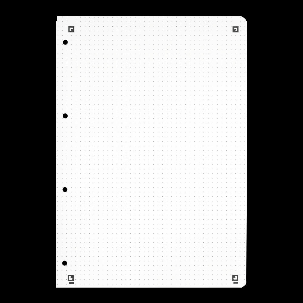 Oxford Touch Pastell Collegeblock A4+ 
#Lineatur dotted, 80 Blatt, 4-fach gelocht, sortiert pastell