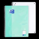 Oxford Touch Pastell Collegeblock A4+ 
#Lineatur dotted, 80 Blatt, 4-fach gelocht, sortiert pastell