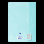 Oxford Touch Pastell Schulheft A4
#Lineatur 26 (kariert mit weißem Rand rechts), 16 Blatt, geheftet, pastell blau