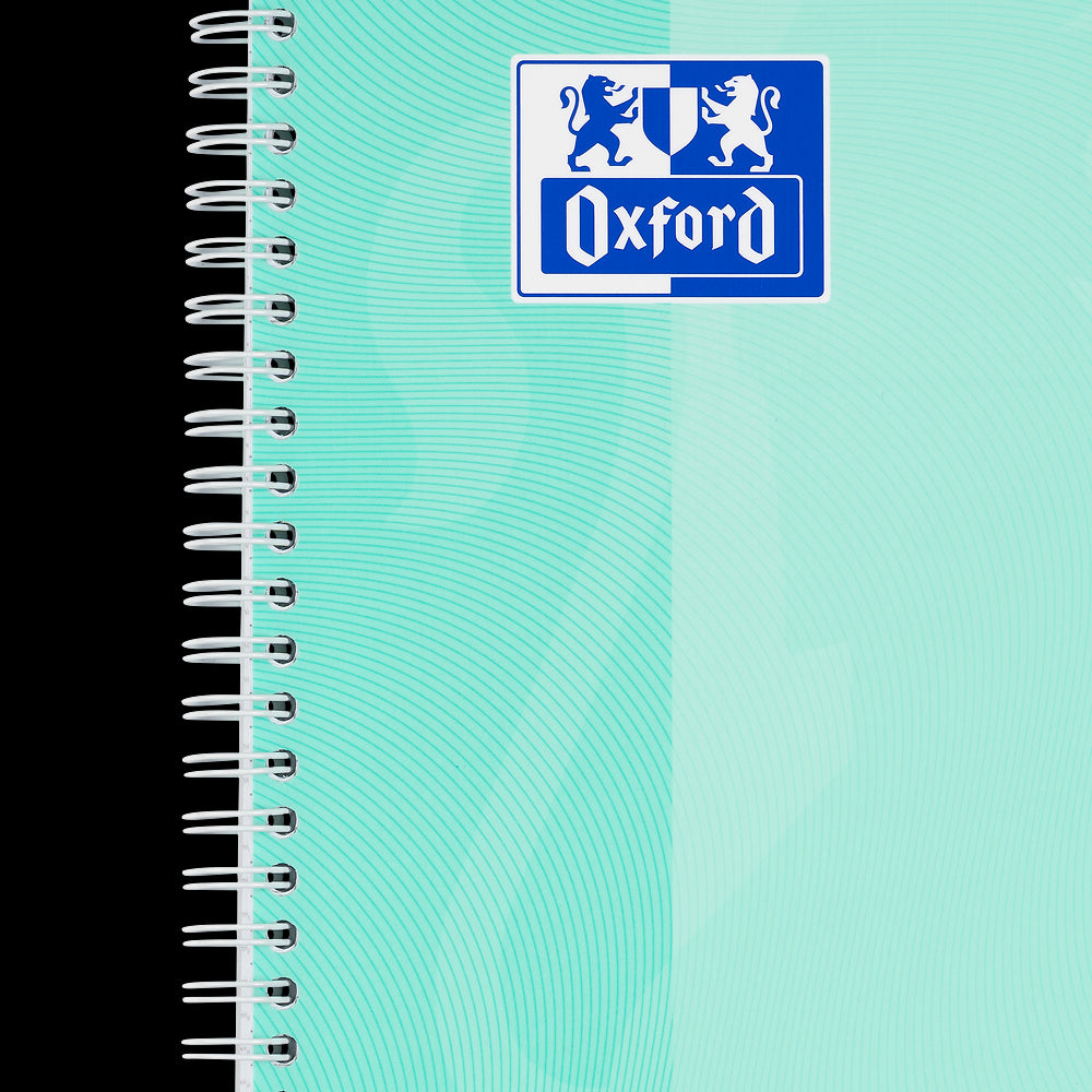 Oxford Touch Pastell Collegeblock A4+ 
#Lineatur 28 (kariert mit Rand rechts und links), 80 Blatt, 4-fach gelocht, sortiert pastell