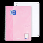 Oxford Touch Pastell Collegeblock A4+ 
#Lineatur dotted, 80 Blatt, 4-fach gelocht, sortiert pastell