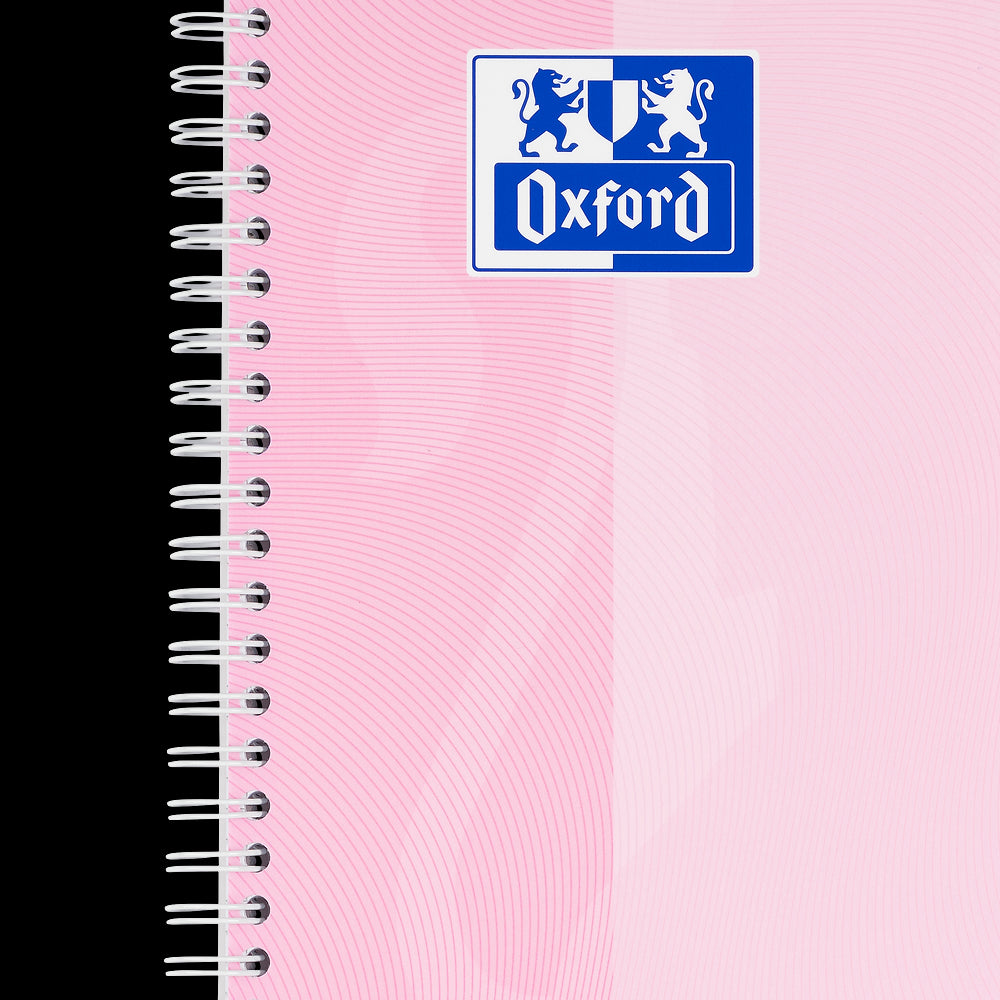 Oxford Touch Pastell Collegeblock A4+ 
#Lineatur 28 (kariert mit Rand rechts und links), 80 Blatt, 4-fach gelocht, sortiert pastell