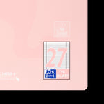 Oxford Touch Pastell Schulheft A4
#Lineatur 27 (liniert mit Rand rechts und links), 16 Blatt, geheftet, pastell koralle