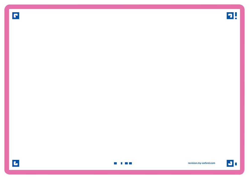 Oxford FLASH 2.0 # Karteikarten, blanko mit Rahmen, A6, Packung mit 80 Stück
