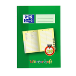 Oxford Lernsysteme # A5 Wörterheft, Lineatur 2W, 28 Blatt, , mit alphabetischem Register, geheftet, grün