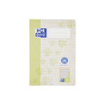 Oxford Recycling # A5 Schulheft, Lineatur 1, 16 Blatt,  90 g/m² OPTIK PAPER® 100% recycled, geheftet, hellgrün